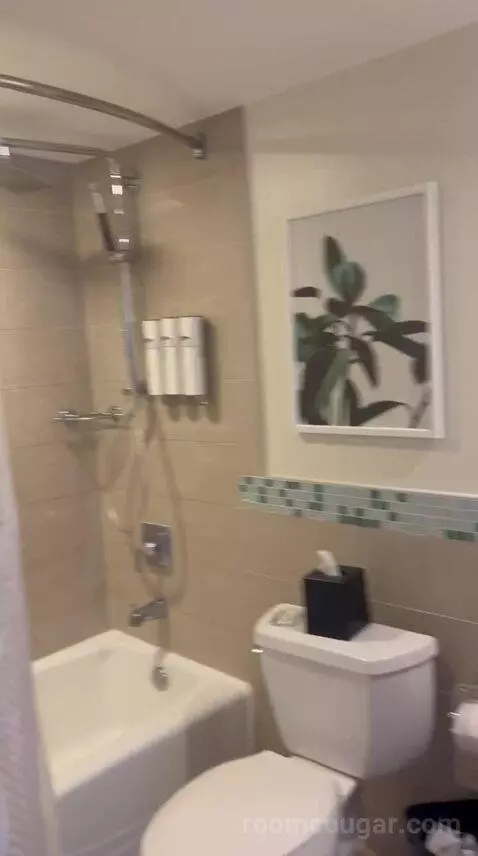 Guest Room, 2 Double, Partial Ocean View (#601) bathroom picture #7