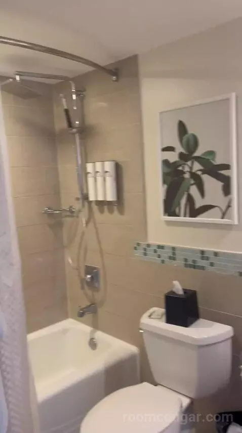 Guest Room, 2 Double, Partial Ocean View (#601) bathroom picture #8