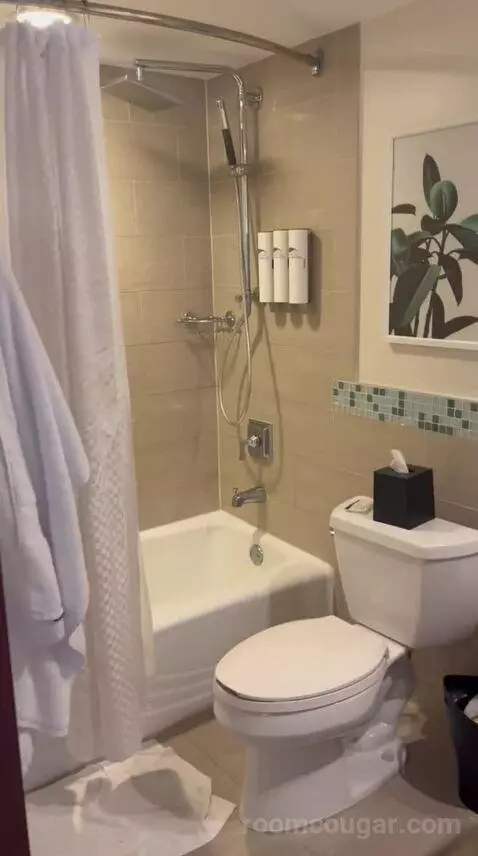 Guest Room, 2 Double, Partial Ocean View (#601) bathroom picture #9
