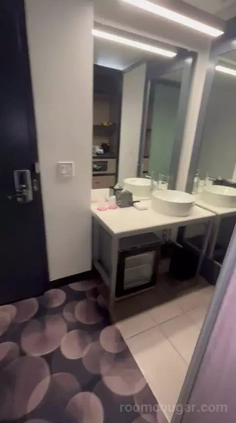 Aloft, Guest Room, 1 King (#443) bathroom picture #11