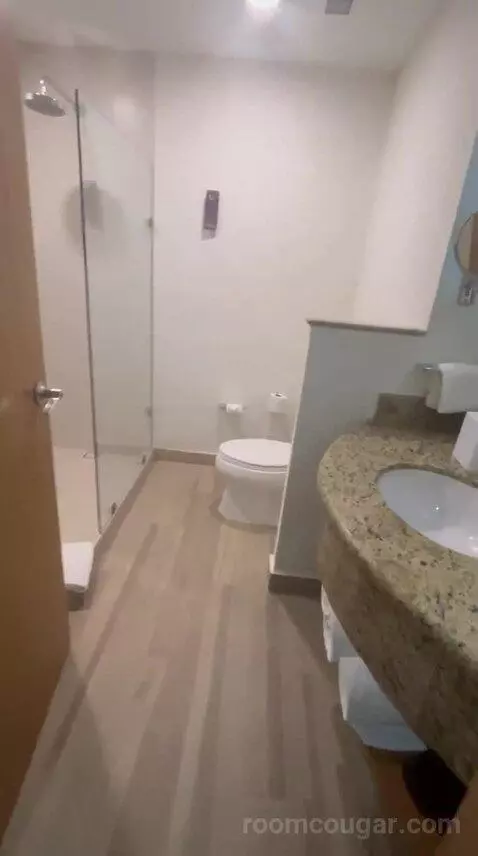 Standard Room with Two Double Beds and Airport Transfer (#310) bathroom picture #1