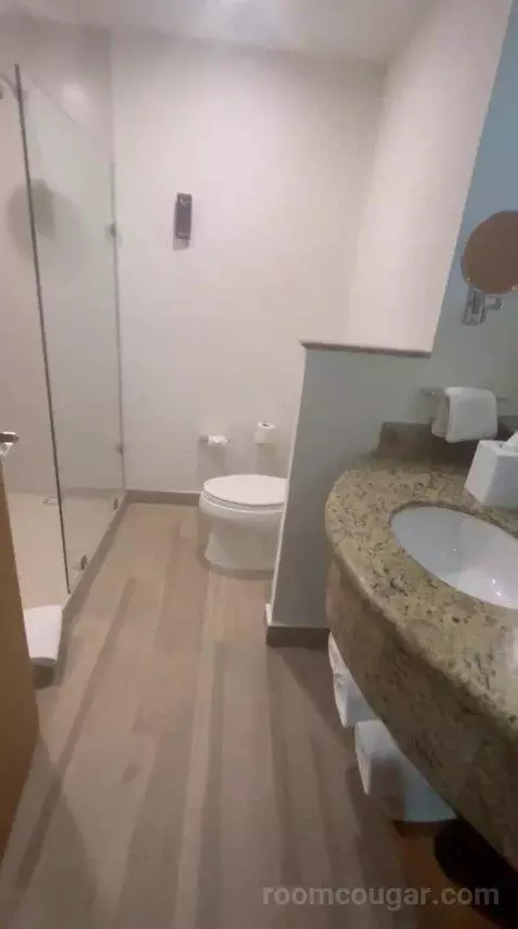 Standard Room with Two Double Beds and Airport Transfer (#310) bathroom picture #3