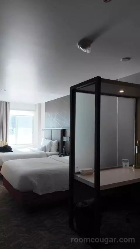Suite with Two Queen Beds and Trundle Bed - Hearing Accessible bed picture #2
