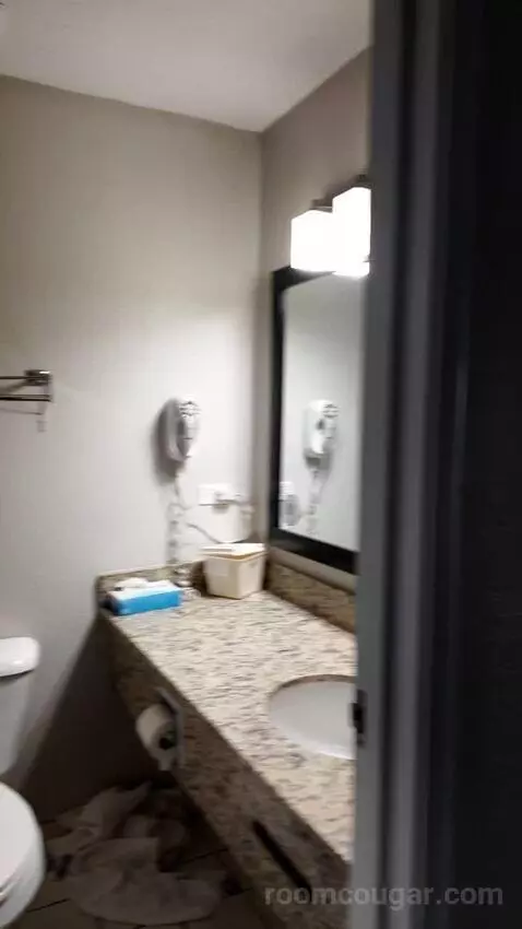 Efficiency Queen Suite with Two Queen Beds bathroom picture #1