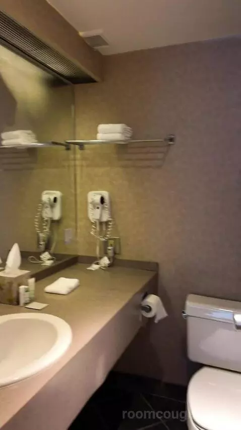 Double Room with Two Double Beds (#411) bathroom picture #4