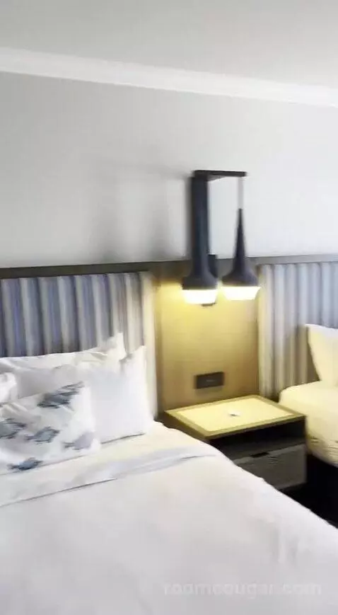 Guest Room, 2 Queen, Partial Ocean View, Balcony (#719) bed picture #6