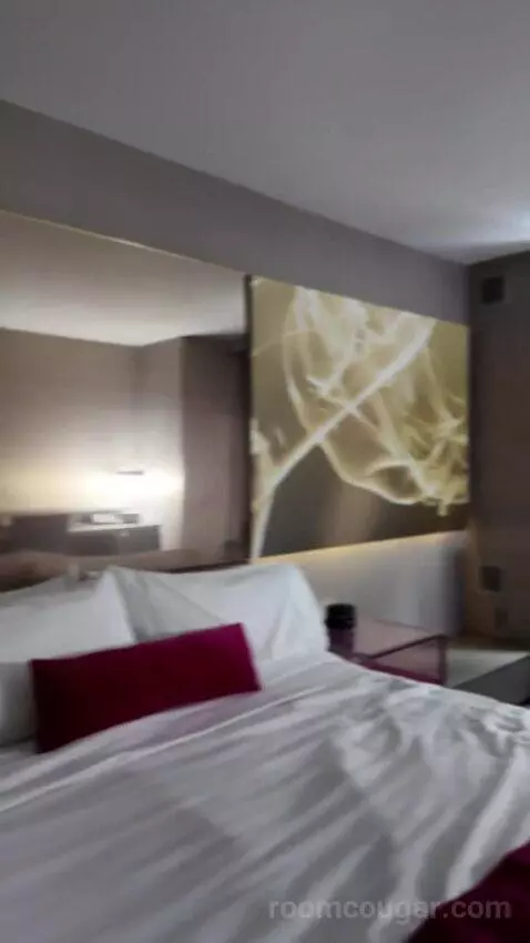 Wonderful Guest Room, 1 King, City View (#1404) bed picture #3