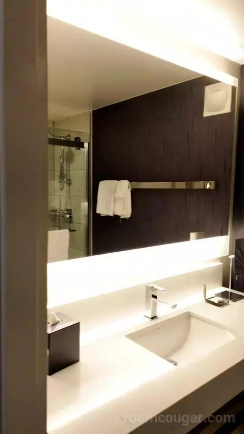 Superior Double Room with Two Double Beds and Times Square View (#3039) bathroom picture #3