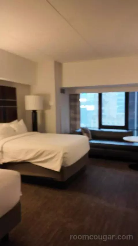 Superior Double Room with Two Double Beds and Times Square View (#3039) bed picture #1