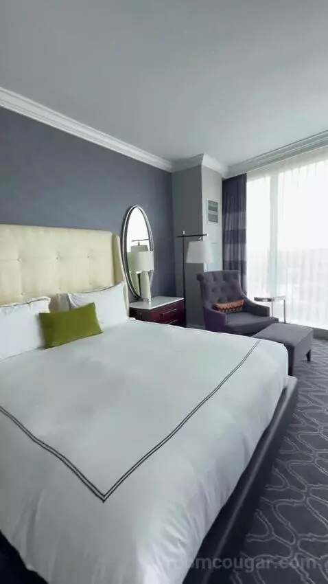 One Bedroom King Suite (#1701) bed picture #7
