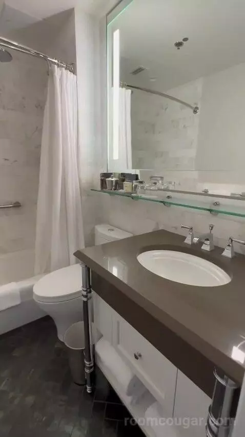 Fairmont Gold One-Bedroom King Suite with River or City View bathroom picture #2