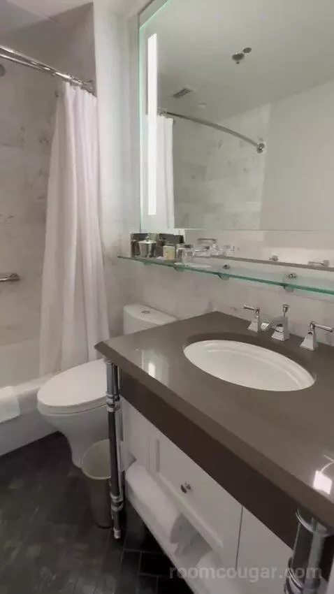 Fairmont Gold One-Bedroom King Suite with River or City View bathroom picture #3