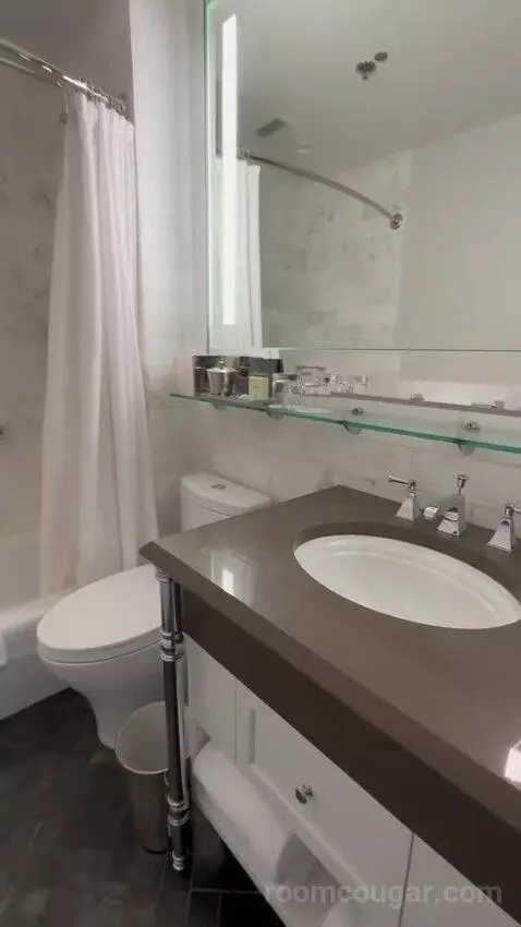 Fairmont Gold One-Bedroom King Suite with River or City View bathroom picture #5