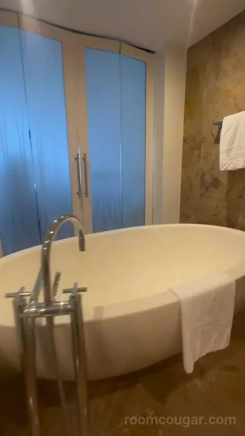 King Room with Ocean Front View (#246) bathroom picture #6