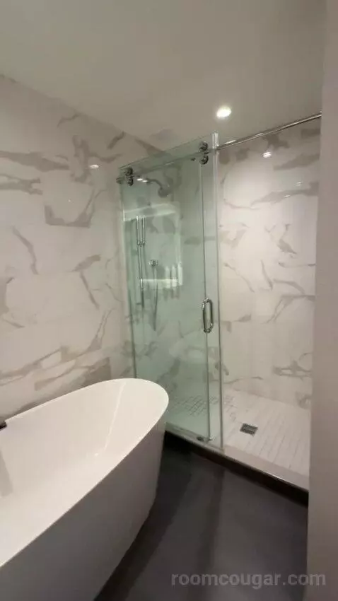 Deluxe Guest Room with 1 King, City View, High Floor bathroom picture #11