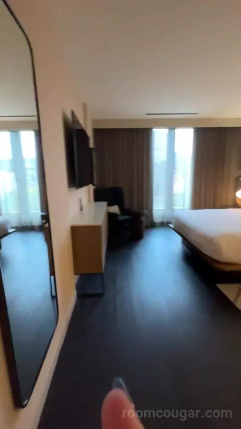 Deluxe Guest Room with 1 King, City View, High Floor bed picture #6