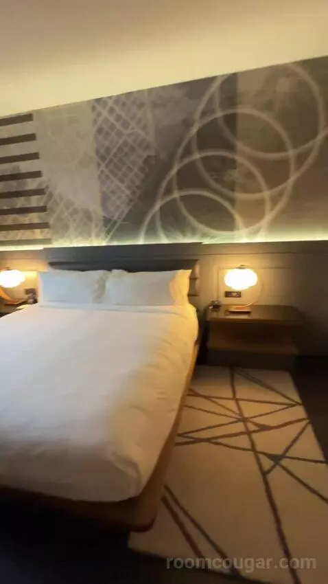 Deluxe Guest Room with 1 King, City View, High Floor bed picture #9