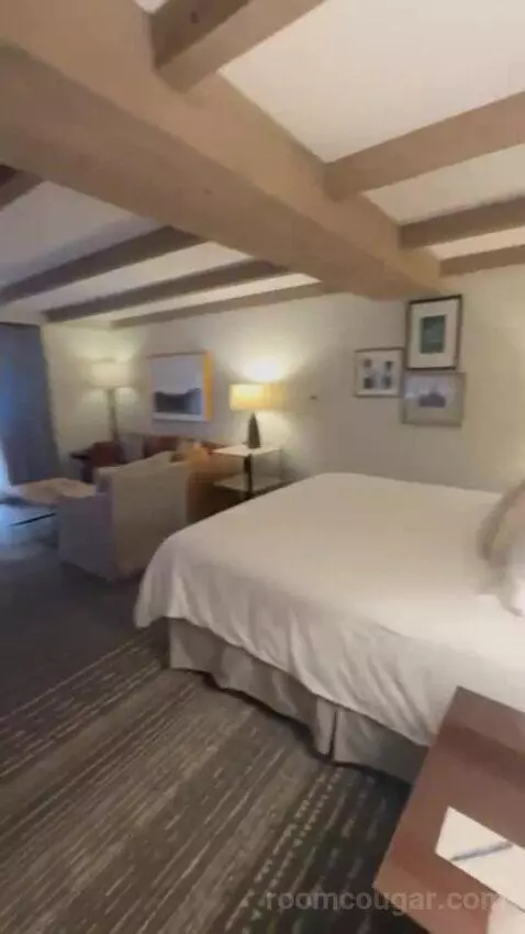 Premier Ambassador Rm 1 King with Private Balcony bed picture #2
