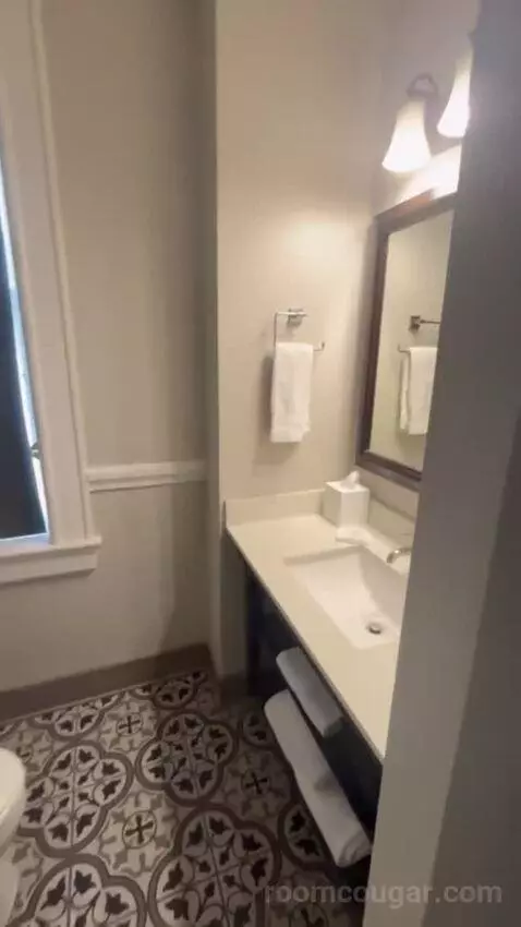 One-Bedroom King Suite with Sofa Bed (Wish there w) bathroom picture #6