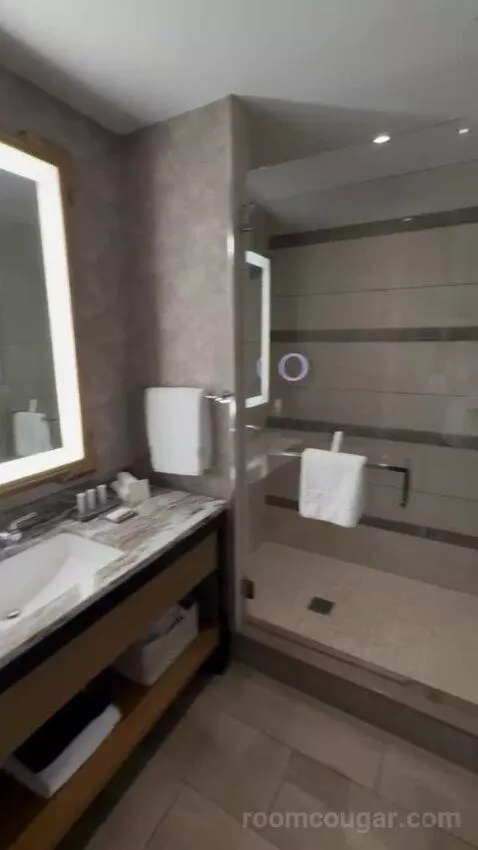 Deluxe Room, 2 Queen Beds bathroom picture #7