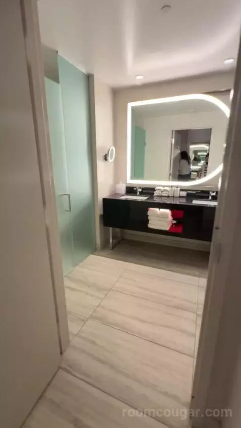 Premium Queen Room with Two Queen Beds and City View bathroom picture #2