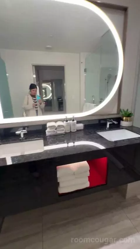 Premium Queen Room with Two Queen Beds and City View bathroom picture #9
