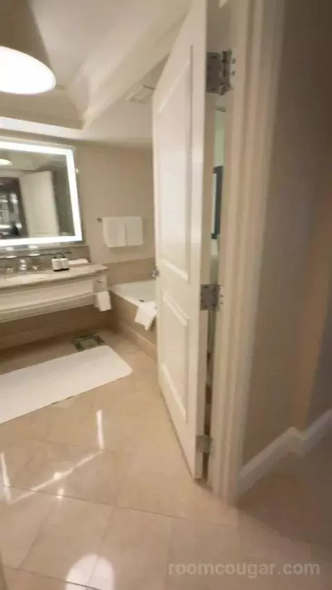 King Room with Strip View bathroom picture #1