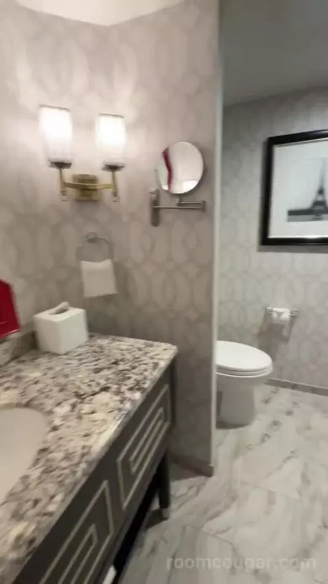 Bordeaux Eiffel View Room 2 Queens bathroom picture #3