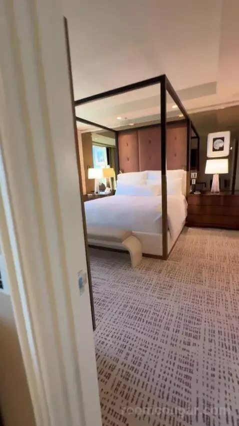 Wynn Tower Suite Parlor bed picture #1