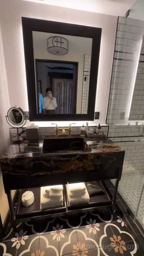 Deluxe Queen Room with Two Queen Beds - Hearing Accessible bathroom picture #6