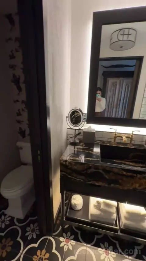 Deluxe Queen Room with Two Queen Beds - Hearing Accessible bathroom picture #8
