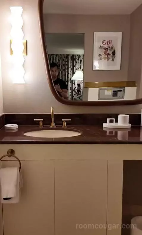 Deluxe King Room (#323) bathroom picture #2