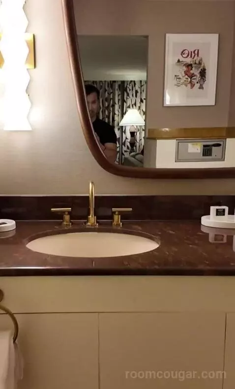 Deluxe King Room (#323) bathroom picture #9