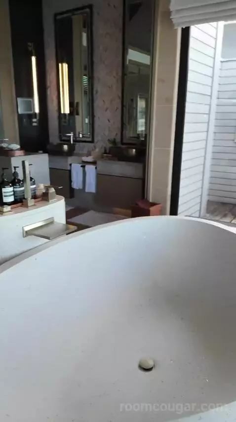 King Overwater Villa (#107) bathroom picture #2