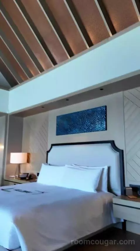 King Overwater Villa (#107) bed picture #7