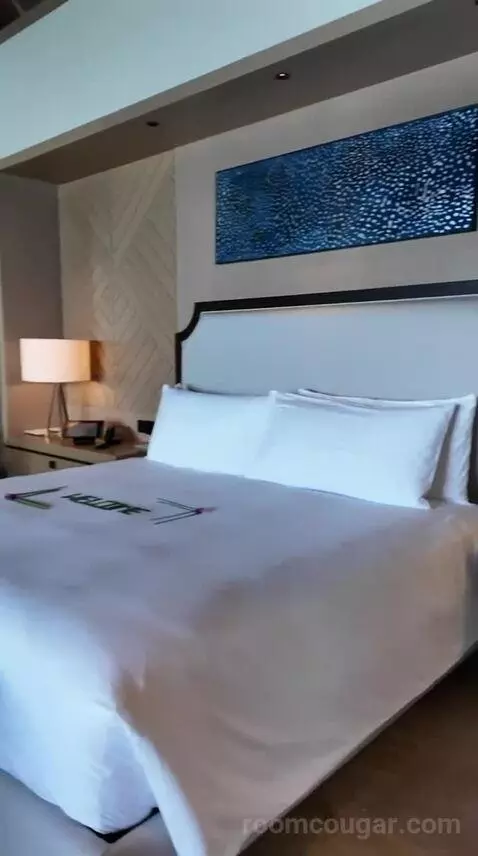 King Overwater Villa (#107) bed picture #9