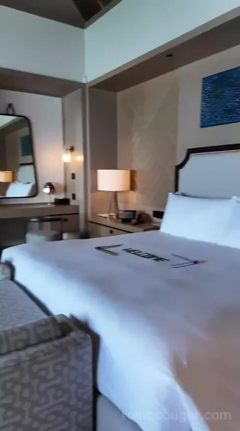 King Overwater Villa (#107) bed picture #12