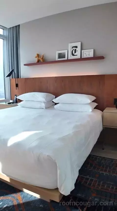 King Suite with Skyline View - High Floor (#4804) bed picture #3
