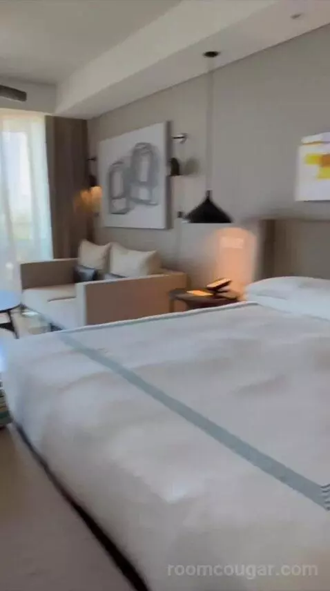 King Room with Balcony (#228) bed picture #3