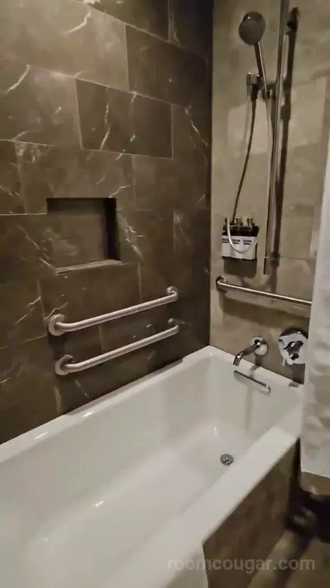 Queen Room with Two Queen Beds and Lake View - Disability Access (#432) bathroom picture #3