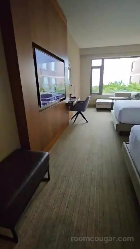 Queen Room with Two Queen Beds and Lake View - Disability Access (#432) bed picture #4