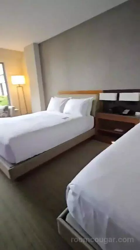 Queen Room with Two Queen Beds and Lake View - Disability Access (#432) bed picture #10