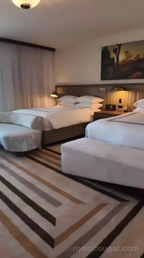 Two Queen Beds View Room with Balcony (#236) bed picture #9