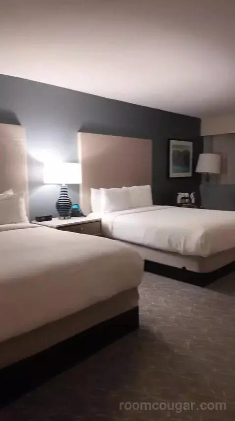 Queen Room with Two Queen Beds and Garden View - Hearing Accessible (#417) bed picture #2