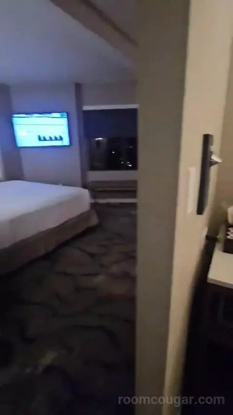 Corner Suite with Marina View (#1701) bed picture #4