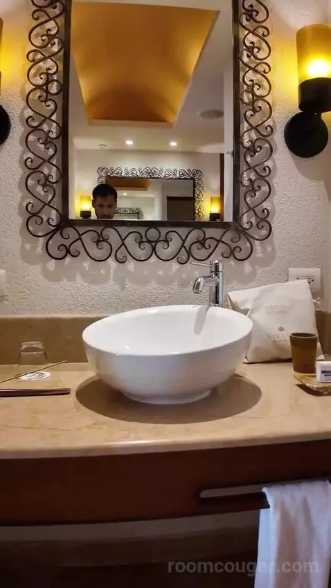Preferred Club Junior Suite with Ocean View (#6412) bathroom picture #3