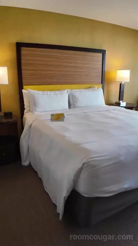 Deluxe King Room with Ocean View (#1610) bed picture #4
