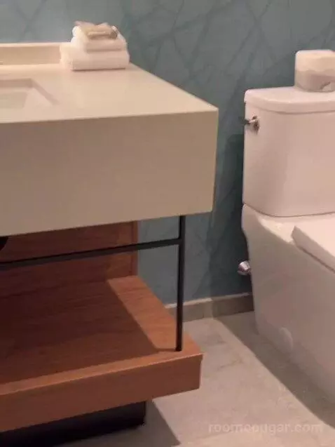 New Renovated Waterfront Tower Modern Suite King bathroom picture #10