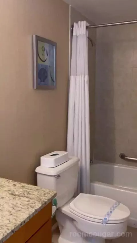 Deluxe Studio with Two Double Beds (#2809) bathroom picture #6