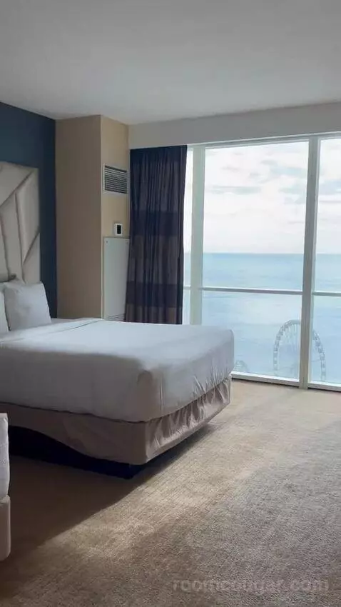 North Tower Ocean Deluxe 2 Queens (#3260) bed picture #4